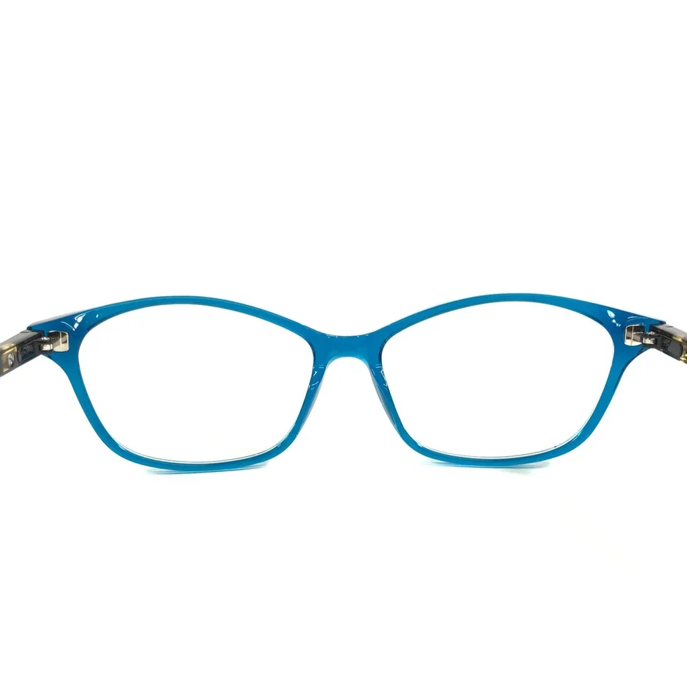 Tom Davies Eyeglasses Frames TD702 Col. 1929 Clear Blue Tortoise 53-15-140